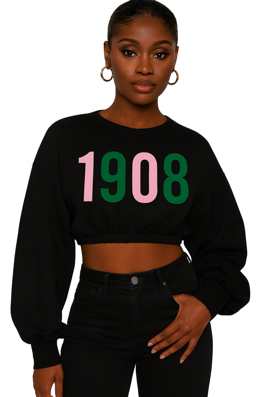 1908 Crop Sweatshirt