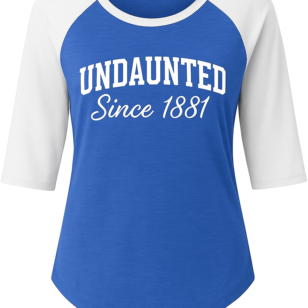 Undaunted since 1881 Baseball Tshirt - Spelman