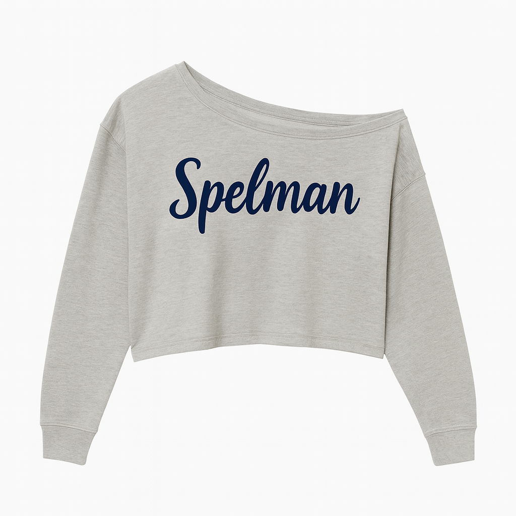 Spelman Crop Sweatshirt