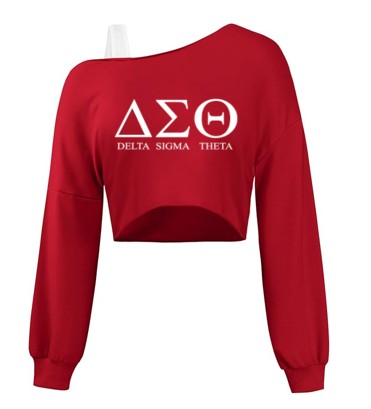 Delta Off the Shoulder Crop Top