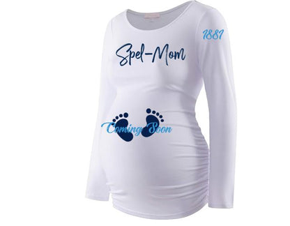 Spel-Mom Maternity Shirt Coming Soon