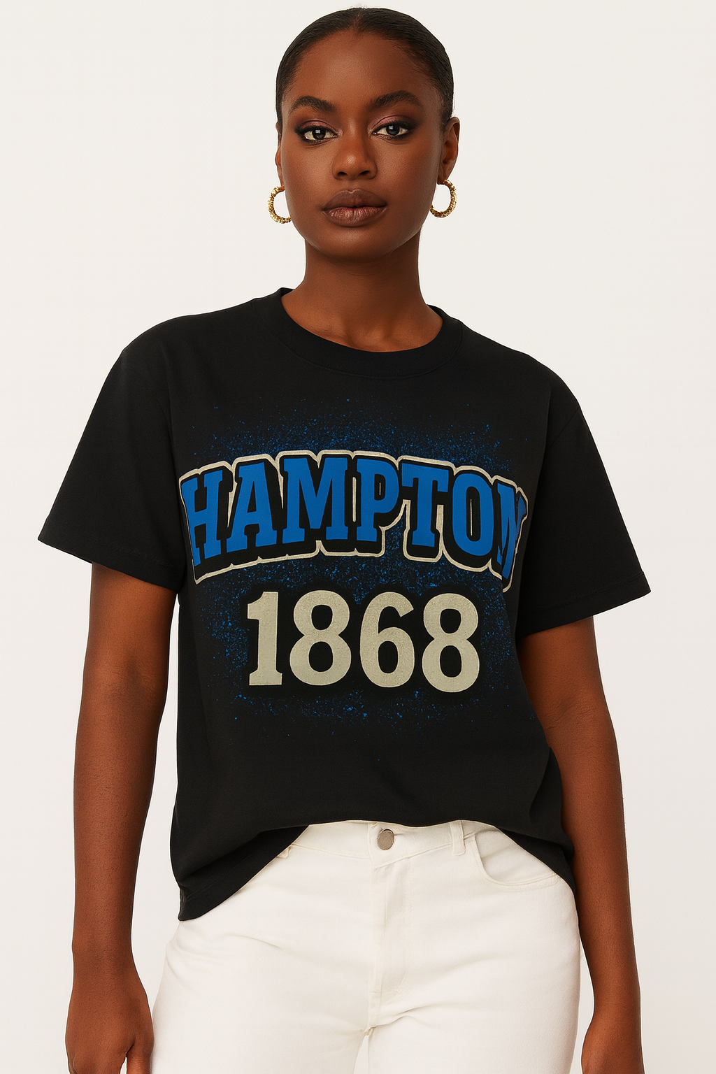 Hampton Homecoming T-shirt College Block