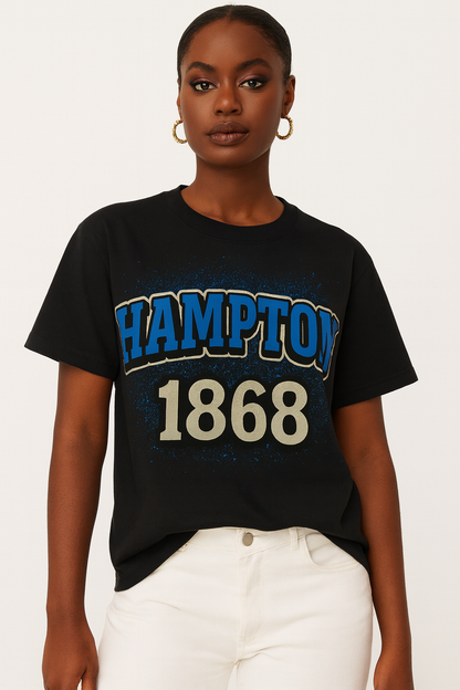 Hampton Homecoming T-shirt College Block