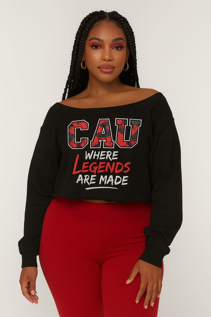CAU Crop Hoodie