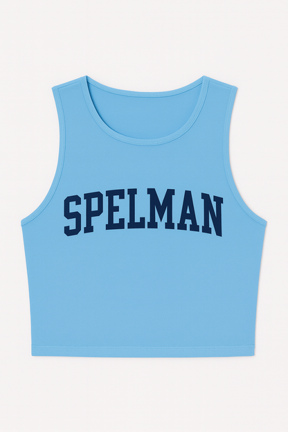 Spelman crop tank top