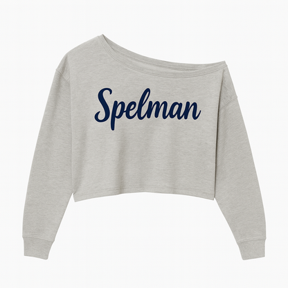 Spelman Crop Sweatshirt