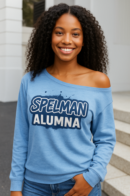Graphiti Off the Shoulder Spelman Alumna