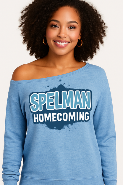 Graphiti Off the Shoulder Spelman Homecoming