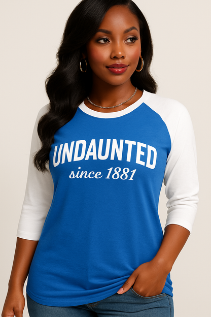 Undaunted since 1881 Baseball Tshirt - Spelman