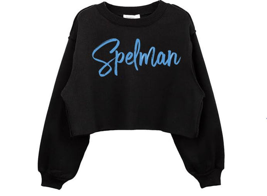 Spelman Crop Sweatshirt