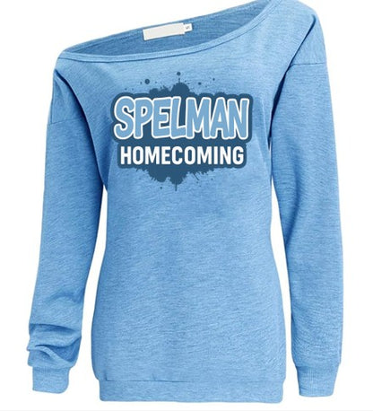 Graphiti Off the Shoulder Spelman Homecoming