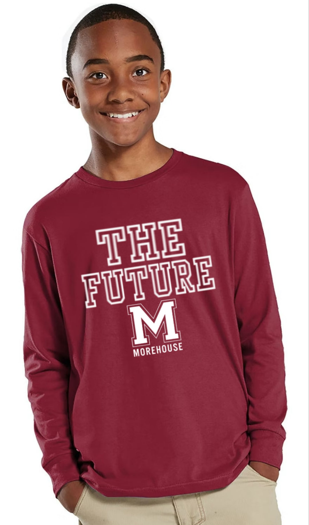 The Future Morehouse Long Sleeve Tee - Kids.