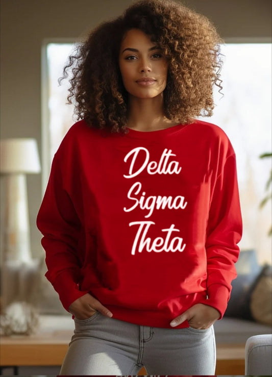 Delta Sigma Theta Classic Pullover Sweatshirt