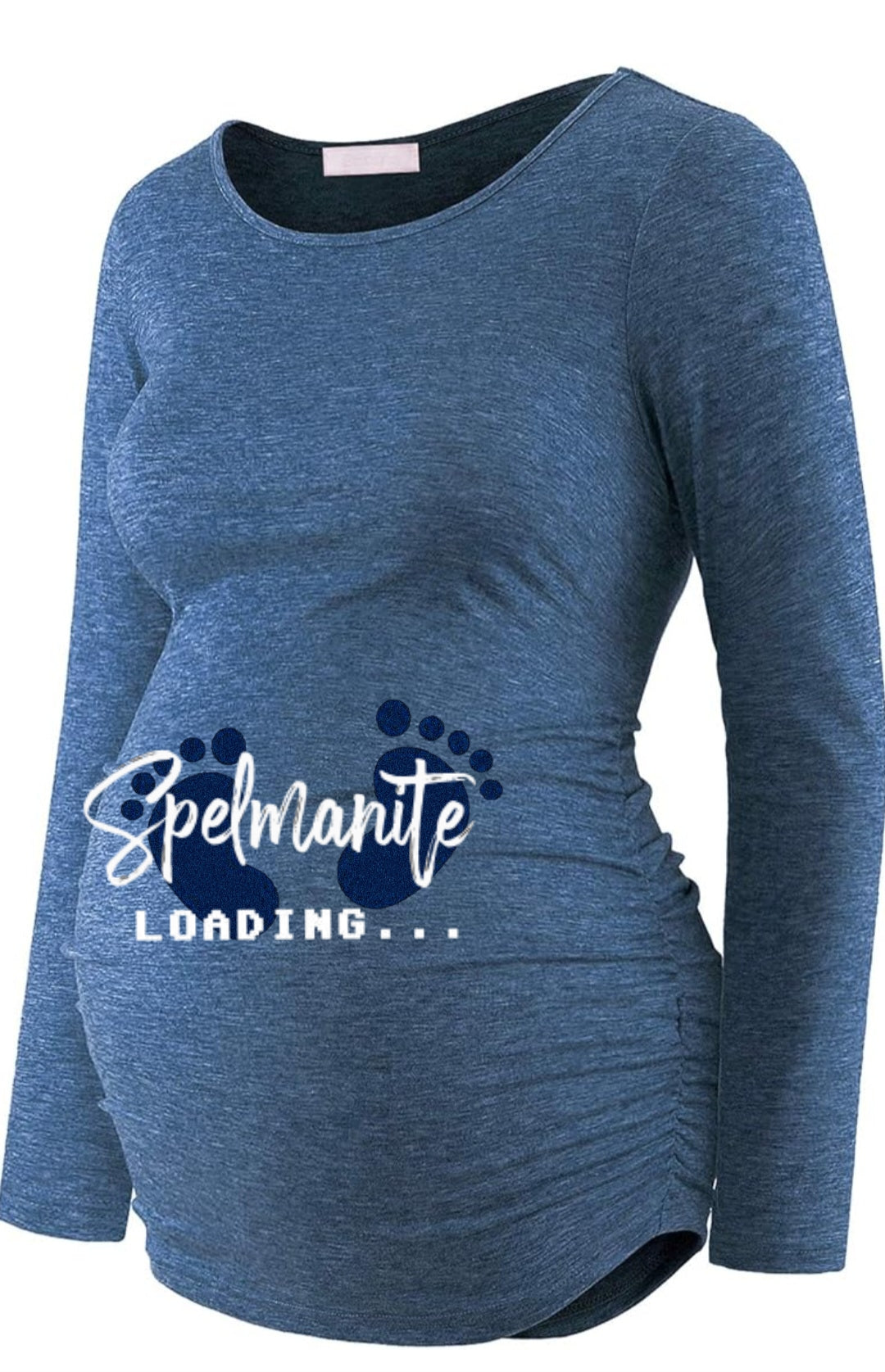 Spelmanite Loading Maternity Shirt