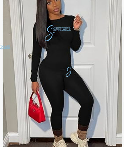 Sexy Spelman Track Suit. Non Crop