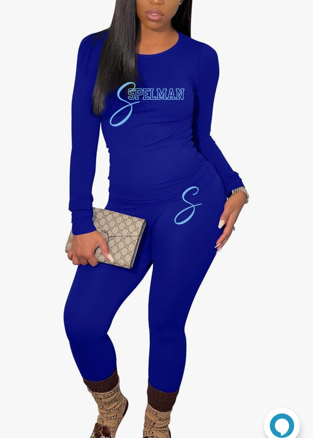 Sexy Spelman Track Suit. Non Crop