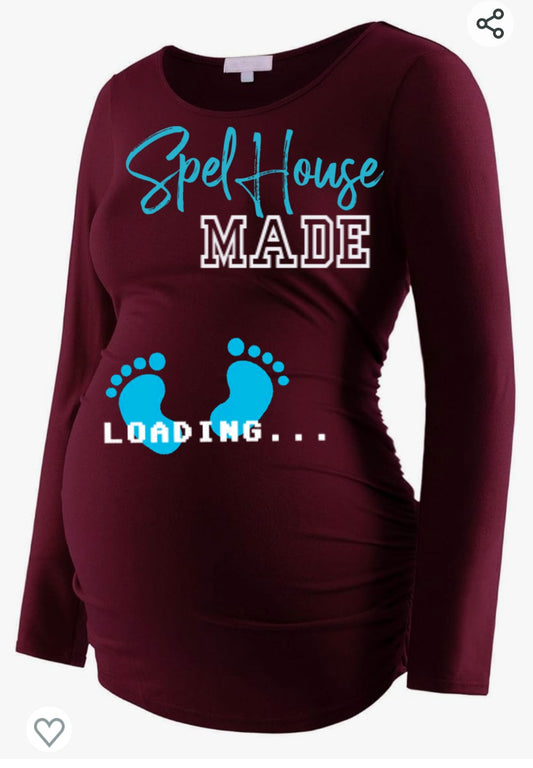 Spelhouse Made loading Maternity Shirt