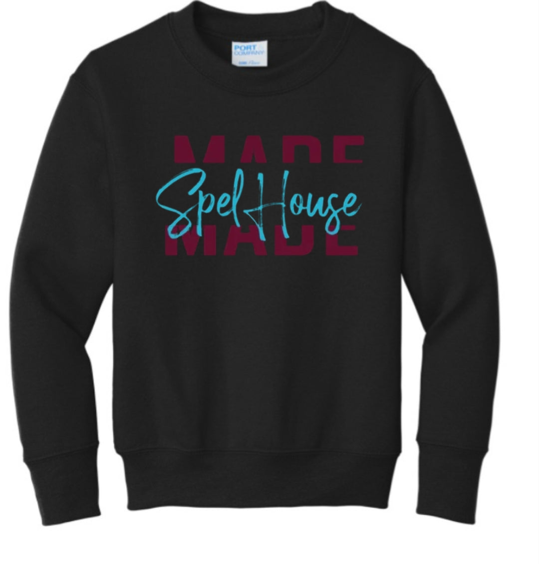 Cutthrough Made Spelhouse Sweatshirt Youth Kids
