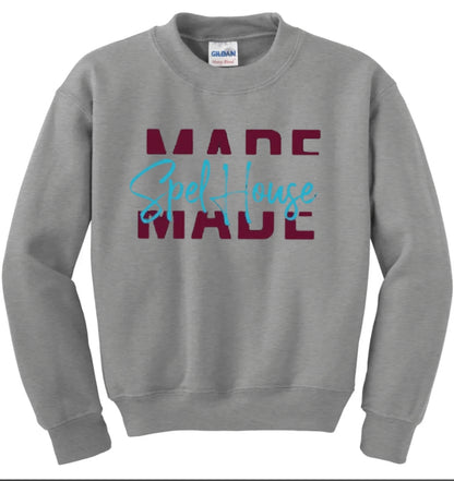Cutthrough Made Spelhouse Sweatshirt Youth Kids
