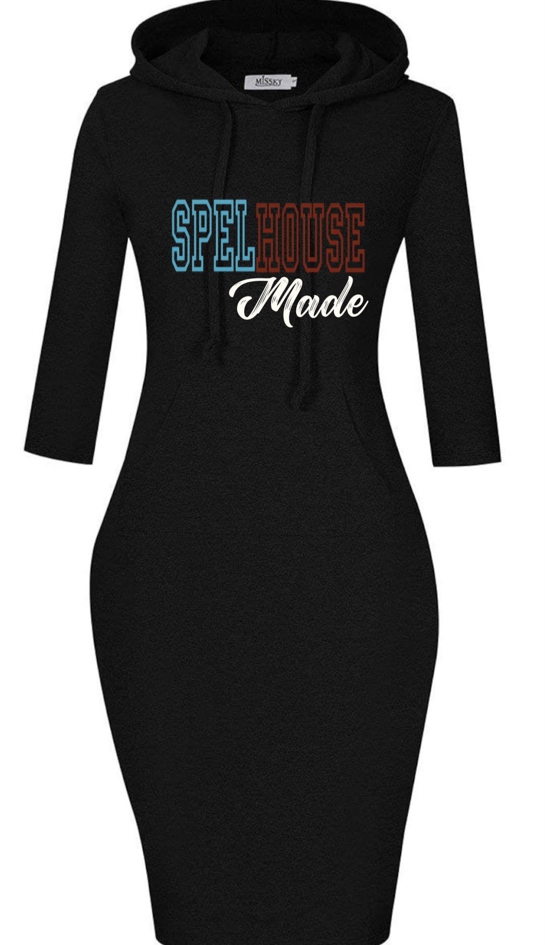 Spelhouse Made Hoodie Dress