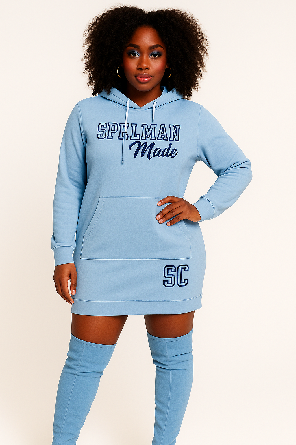 Spelman Made Hoodie Dress