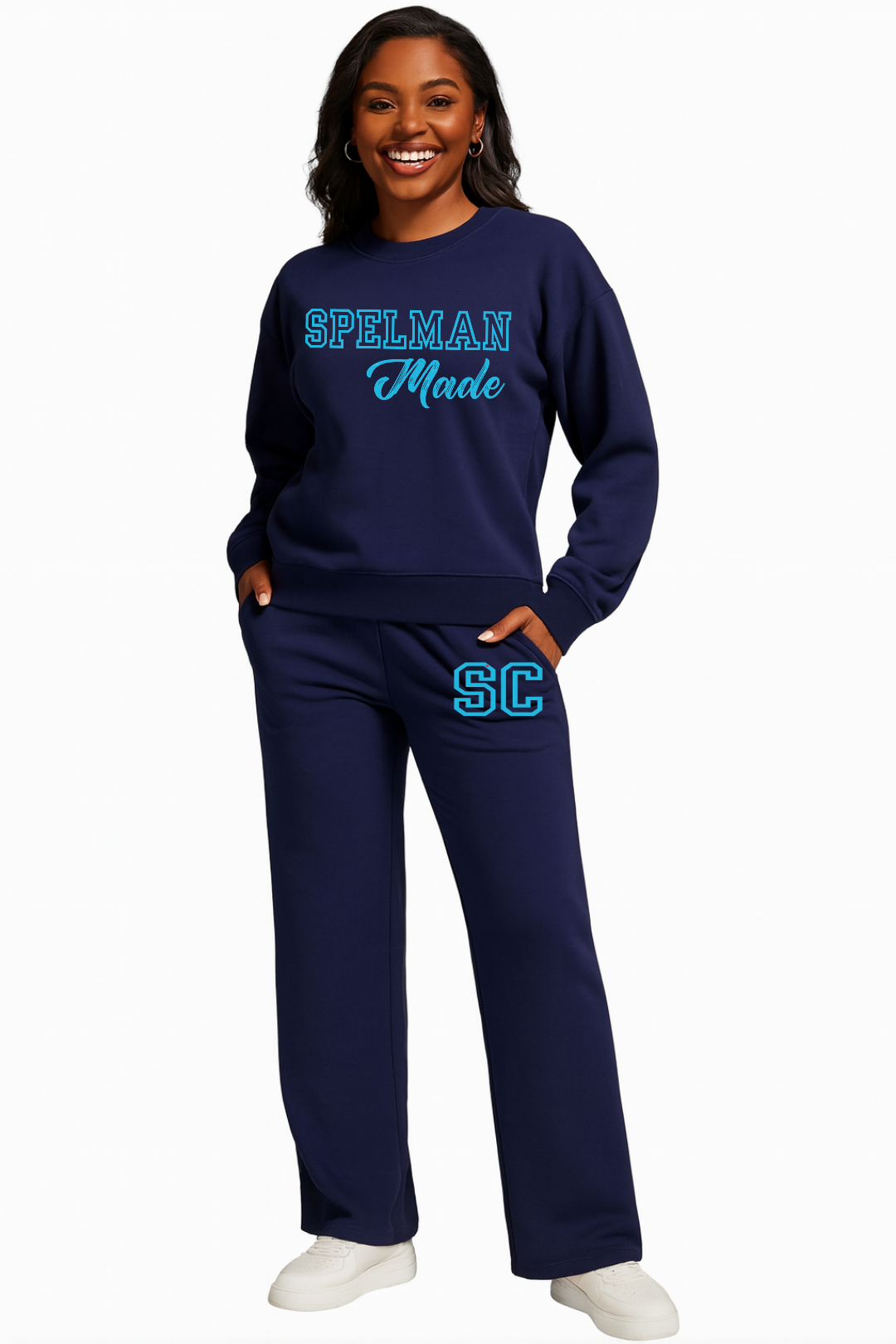 Spelman Made Non Crop Jogging Suit