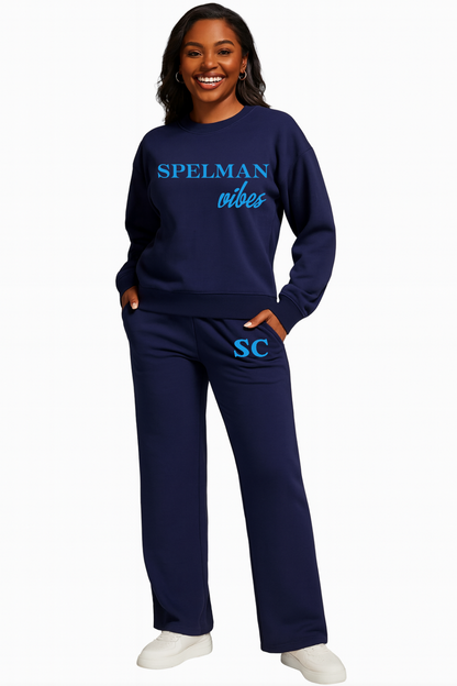 Spelman Vibes Non-Crop Jogging Suit