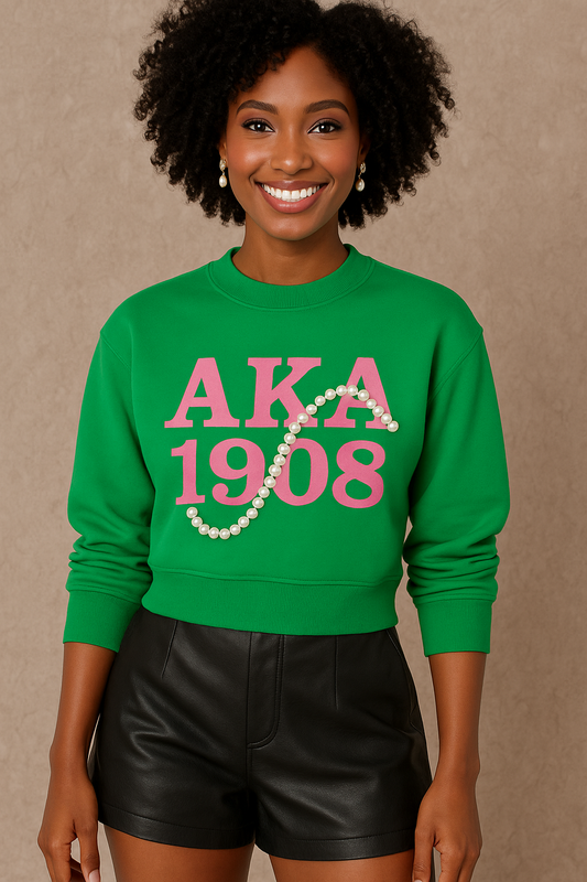 AKA Crop Sweatshirt