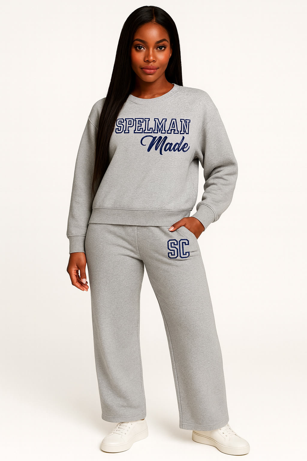 Spelman Made Non Crop Jogging Suit