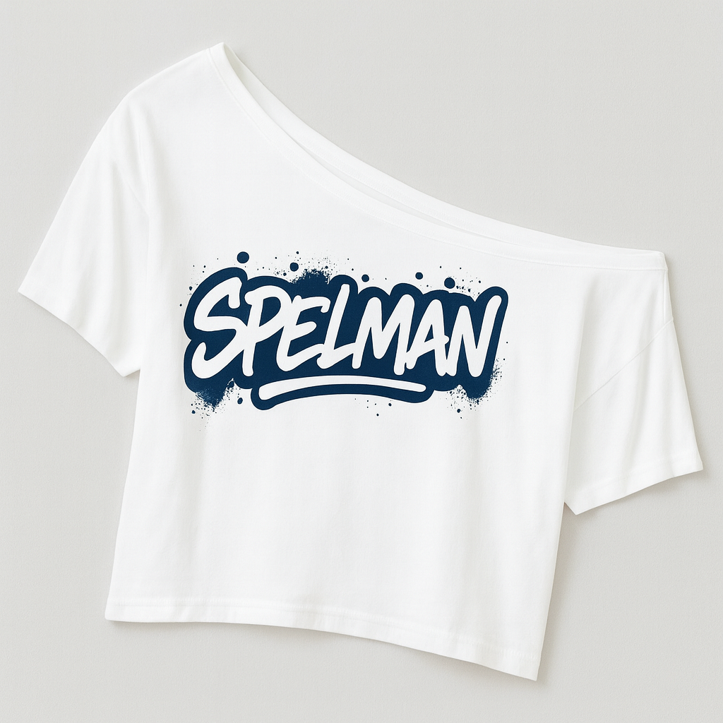 Irregular Spelman Graphiti t-shirt