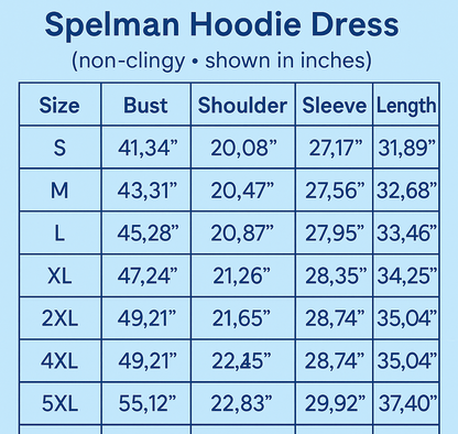 Spelman Made Hoodie Dress