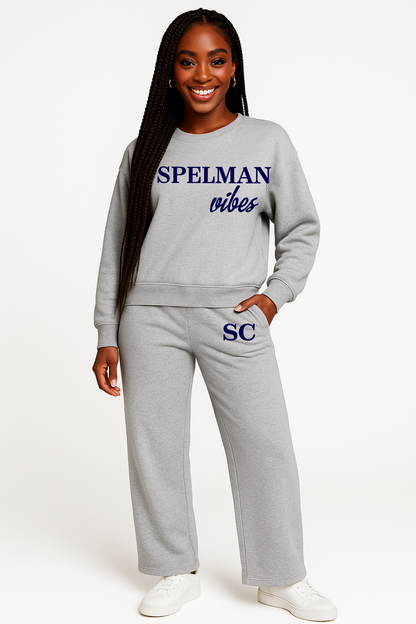 Spelman Vibes Non-Crop Jogging Suit