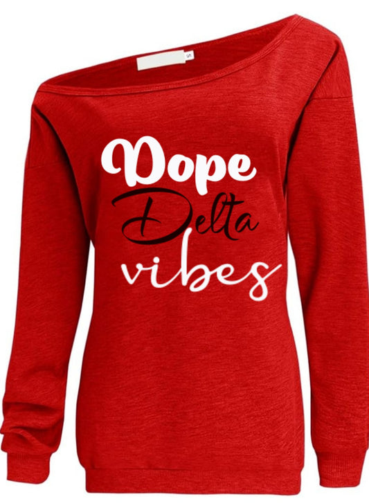 Dope Delta Vibes Off the Shoulder